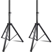 2 X Heavy-Duty Speaker Stands, 89-180CM Height-AdjustableUniversal Speaker Stand,35 MM Compatible Insert