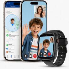 GPS Kids Smart Watch, 4G Call & WiFi Location Tracker, Teen Boys Girls Gift
