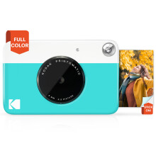AM KODAK Printomatic Full-Color Instant Print Digital Camera, Zink 2x3" (5.1x7.5 cm) Sticky-Back Photo Paper, 5MP, Portable, Creative Fun Gift for Bi