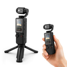 Sueirn 4k Gimbal Vlogging Camera, 180 Portable Pocket Cam with AF Focusing