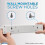 Status STATUS 4 Way Socket Extension Lead, 1m Cable, White (4WS1M20) 4