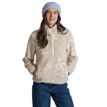 (8, Ecru Print) Craghoppers Womens Rosemary II Quick Dry Borg Half Zip Fleece