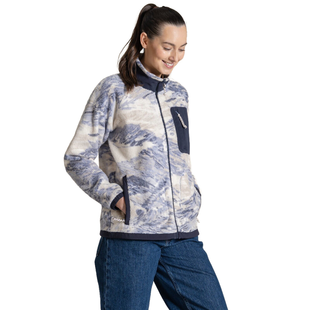 Craghoppers Women's Pale Blue Sanaa Jacket Fleece In | : Size 20 - Image 7