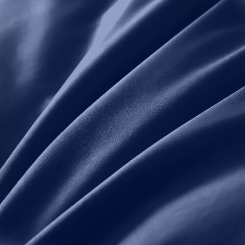 Imperial Rooms (Navy Blue, King) Duvet Cover Set with Pillowcases - Soft Brushed Microfibre Quilt Cover Bedding Set, Hypoallergenic & Machine Washable 1