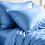Imperial Rooms (Light Blue, Super King) Duvet Cover Set with Pillowcases - Soft Brushed Microfibre Quilt Cover Bedding Set, Hypoallergenic & Machine Washable 3