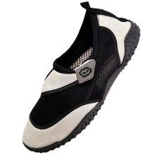(Grey, Adults UK 10) GEEZY NEW Boys Girls Mens Womens Aqua Beach Surf Wet Water Shoes Wetsuit Boots Nalu