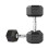 MAXSTRENGTH Rubber Hex Dumbbell Pair - 10kg 1
