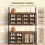 Coat Rack with Shoe Storage Hall Tree with Bench 8