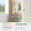 Coat Stand Shoe Storage and Adjustable Shelves 5