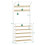 Coat Stand Shoe Storage and Adjustable Shelves 3
