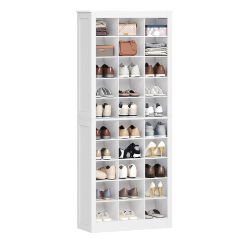 Shoe Storage Cabinet with 30 Compartment