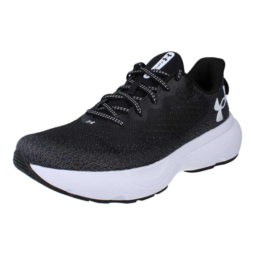 Under Armour Women's Black Infinite Running Shoes / / White 7 - Image 2