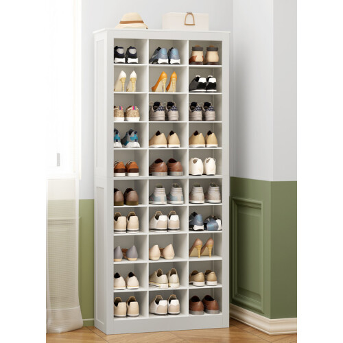 Shoe Storage Cabinet with 30 Compartment 1