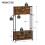 Coat Rack with Shoe Storage Hall Tree with Bench 4