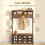 Coat Rack with Shoe Storage Hall Tree with Bench 5