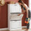 Shoe Cabinet with 3 Flip Drawer, Space-Saving Slim Cupboard, White 6