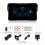 5 Inch Wireless Motorcycle CarPlay & Android Auto Display, IP68 Waterproof HD Touchscreen GPS Navigation, Bluetooth, FM Audio 7
