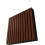 (Nut) 2 Pack - Acoustic Ceiling Panels with mounting kit "SLATOBAF" | Absorption - Diffusion - Reflection - Soundproofing 1