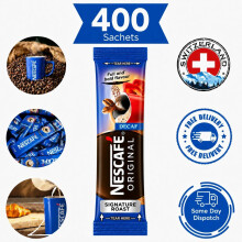 (400) Nescafe Decaf Instant Coffee Sticks Individually Wrapped