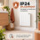 MYLEK (600W) Smart Electric Panel Heater IP24 Rated 7
