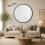 Spot On Dealz 60cm Round Circle Wall Mirror Black 3
