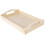 Creative Deco Größe Serviertablett Tablett Holz mit Griff 39,5 x 24 x 6,3cm 1