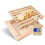 Creative Home Brotschneidebrett mit Krümelfang | 35,5 x 28,5 x 2 cm 1