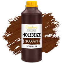 Creative Deco Holzbeize auf Wasserbasis | 1L | Walnuss Holz Farbe