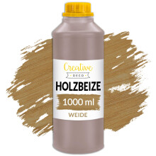 Creative Deco Holzbeize auf Wasserbasis | 1L | Weide Holz Farbe Beige