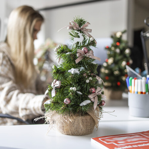 Creative Home Kleiner Weihnachtsbaum Tannenbaum Künstlich 30 cm 2