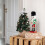 Creative Home Kleiner Weihnachtsbaum Champagner Geschmückt | Höhe 40 cm 2