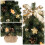 Creative Home Weihnachtsbaum Geschmückt Gold | Höhe 40 cm 6