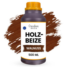 Creative Deco Holzbeize auf Wasserbasis | 500ml | Walnuss Holz Farbe
