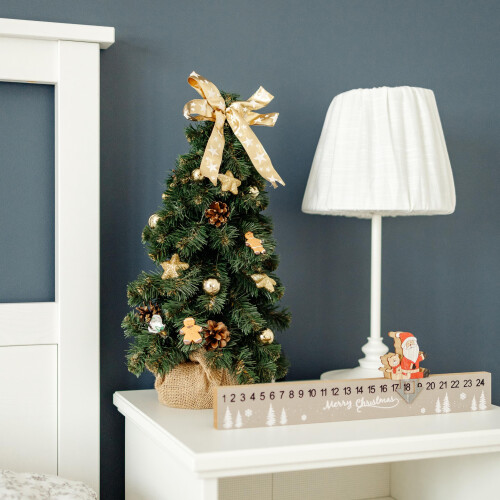 Creative Home Weihnachtsbaum Geschmückt Gold | Höhe 40 cm 2