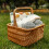 Creative Home Holländischer Einkaufskorb Weidenkorb mit Henkel Picknickkorb 5