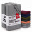 (2X Small Double - Grey) Fitted Sheets 25cm Pack of 2 Small Double Deep Pocket Soft Microfibre Bed Sheets 1