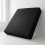 (2X Small Double - Black) Fitted Sheets 25cm Pack of 2 Small Double Deep Pocket Soft Microfibre Bed Sheets 3