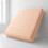 (2X Small Double - Peach) Fitted Sheets 25cm Pack of 2 Small Double Deep Pocket Soft Microfibre Bed Sheets 3