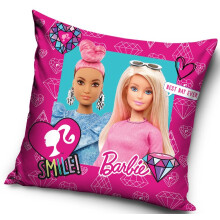 Barbie Doll Cushion Cover/Pillowcase 40 x 40 cm - Velour