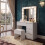 (Melody) Dressing Table Set with Hollywood LED Mirror 1