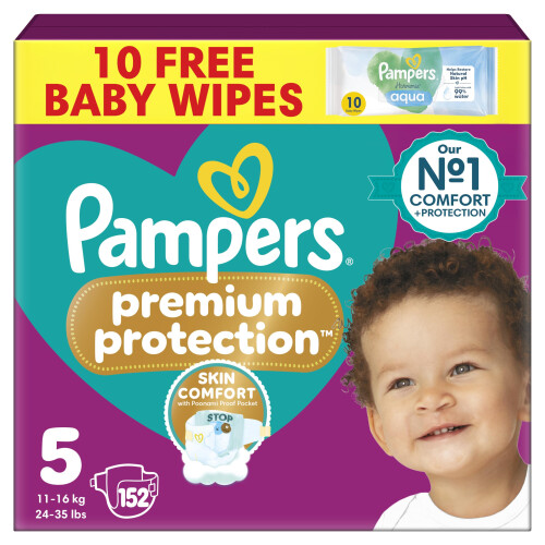 Pampers Pampers Premium Protection Nappies Size 5