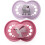 MAM MAM Original Glow-in-the-Dark Dummies, 6-18M, 2 Pack, Orthodontic Design 1
