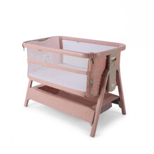 Tutti Bambini CoZee Zen Bedside Crib 0-6 Months - 2026 Colour Blush