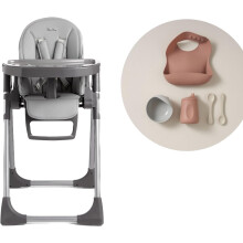 Silver Cross Buffet Highchair with Mealtime Set, Birth to 15kg