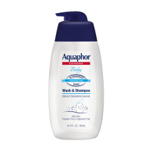 Aquaphor Baby Wash & Shampoo 16.9 Fluid Ounce - Pediatrician Recommended Brand