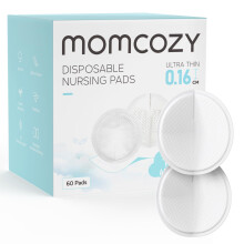 Momcozy Ultra-Thin Disposable Nursing Pads, Ultra-Absorbent No-Leak, 60 PCS
