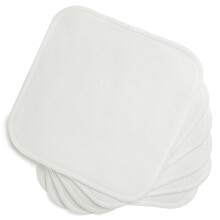 Aomig Face Cloth 100% Cotton Face Wipes 6Pc Washable 20X20CM