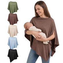 Fiohiros Breastfeeding Cover,Soft Breathable Modal Nursing Cover for Mum,360 Full Coverage Breast Feeding Cover Up,Multi-use Poncho Breastfeeding Co