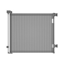 cosyumhy Retractable Stair Gate for Baby 87cm x 180cm Mesh Baby Gate or Mesh Dog Gate, Child Safety Gate for Doorways, Stairs, Hallways, Indoor/Outdo
