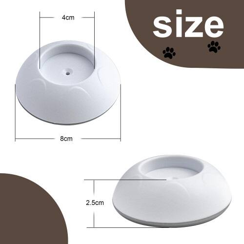 SZWLJ Baby Gate Wall Protector 4PCS Rounded Pressure Fit Stair Gate 1